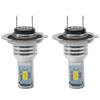 Dustproof LED Headlights Super Bright Replacement Parts Car 2Pcs H7 8000LM