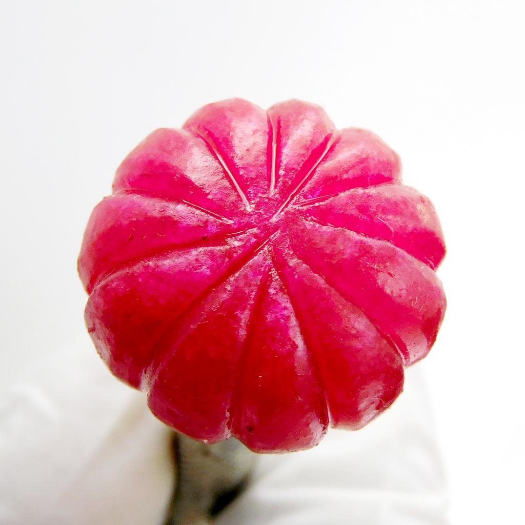 Raw Round Rough Natural 72.90 Ct Red Ruby Earth Mined CERTIFIED Loose Gemstone M-674-Ra