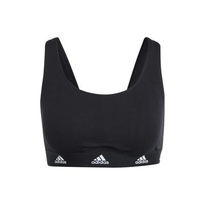 Confort Actif Coton Débardeur Brassière Sous-vêtements Imprimé Décontracté Respirant Soutien-gorge Sous-vêtements Femme Noir GB7692