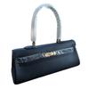 Mittelalterliche Horizontale Handheld-Tasche 35cm Neu Große Kapazität Pendler Ein Schulter Unterarmtasche Kopfschicht Togo Echtes Rindsleder