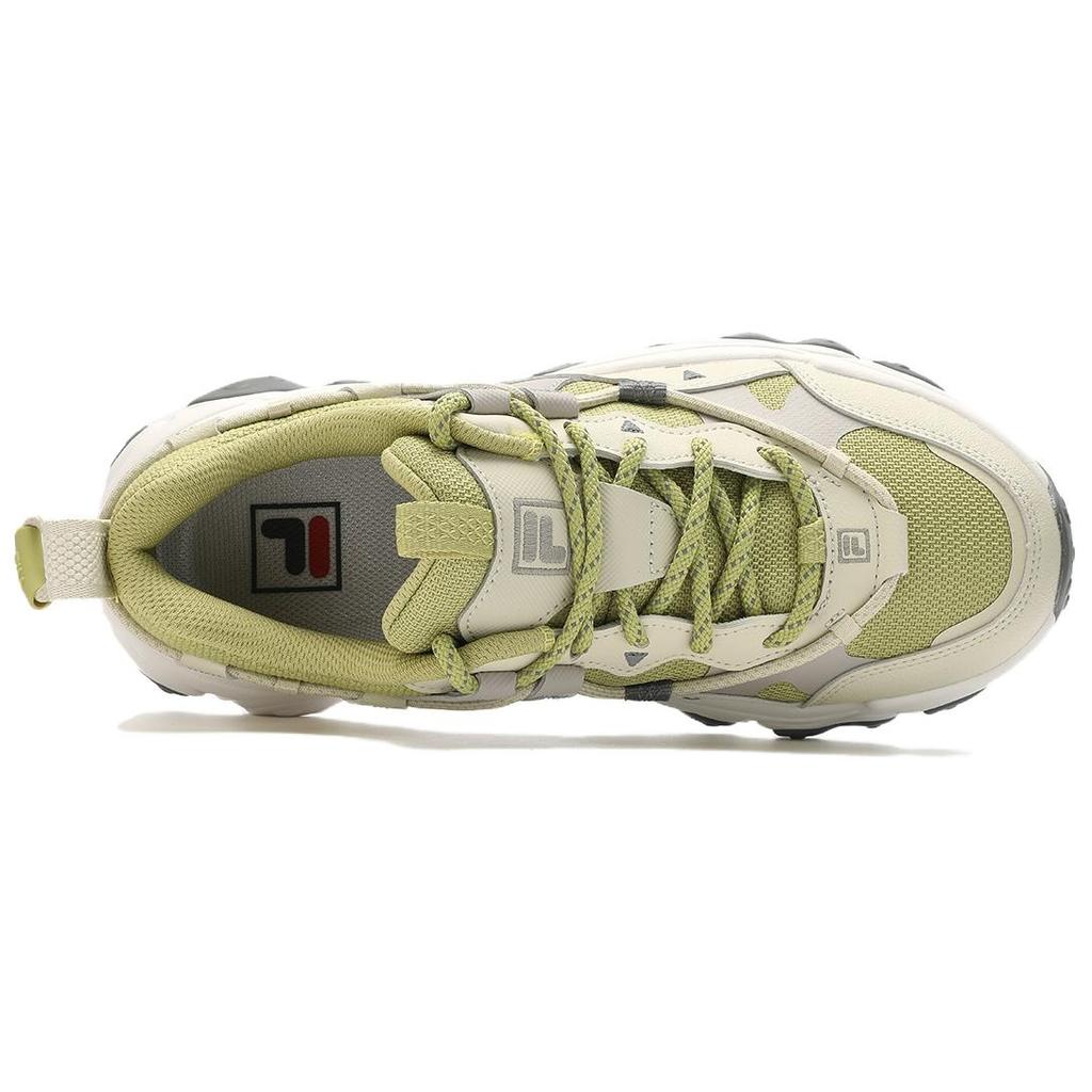 Fila FLUID 5 Height Increasing Low Top Chunky Sneakers Women's Green F12W412105FPB
