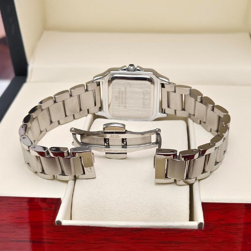 Kajia's Best-Selling Women's Santos Stainless Steel Watch - Ideal Christmas Gift