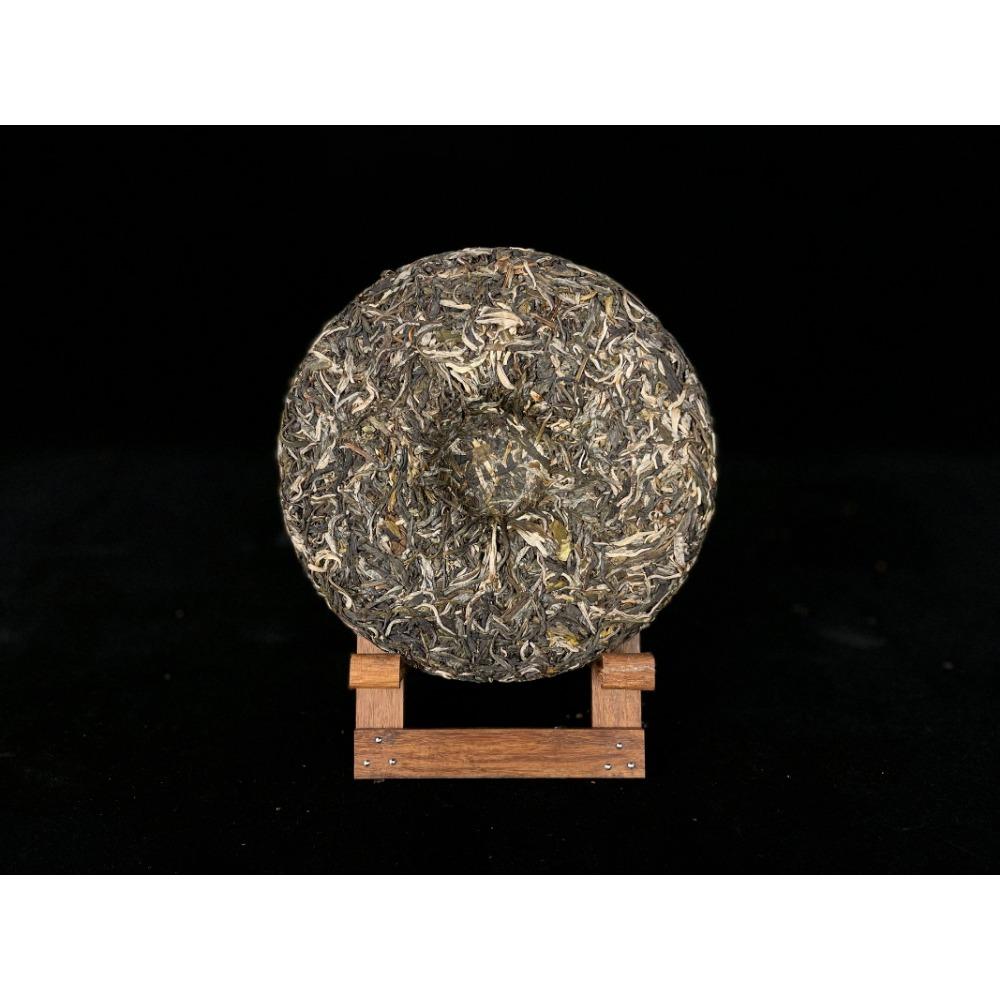 357g Yunnan Pu'er Raw Tea Cake Baiying Mountain Ancient Pure Material Raw Tea