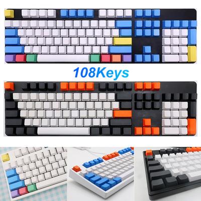 108 ks PBT vodotěsných kláves bez popisků Náhrada pro mechanickou klávesnici