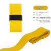 Elastic Perforated PU Leather Overgrip for Badminton, Tennis & Table Tennis Rackets, Fishing Rods with Ribbed Sweatband