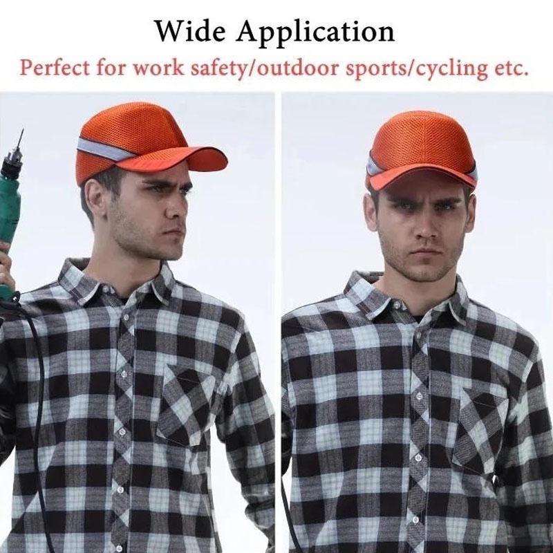 Work Safety Bump Cap Baseball Hat Anti Collision Hard Helmet Head Protection
