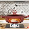 ZISIZ 32cm Non-stick Stone Wok