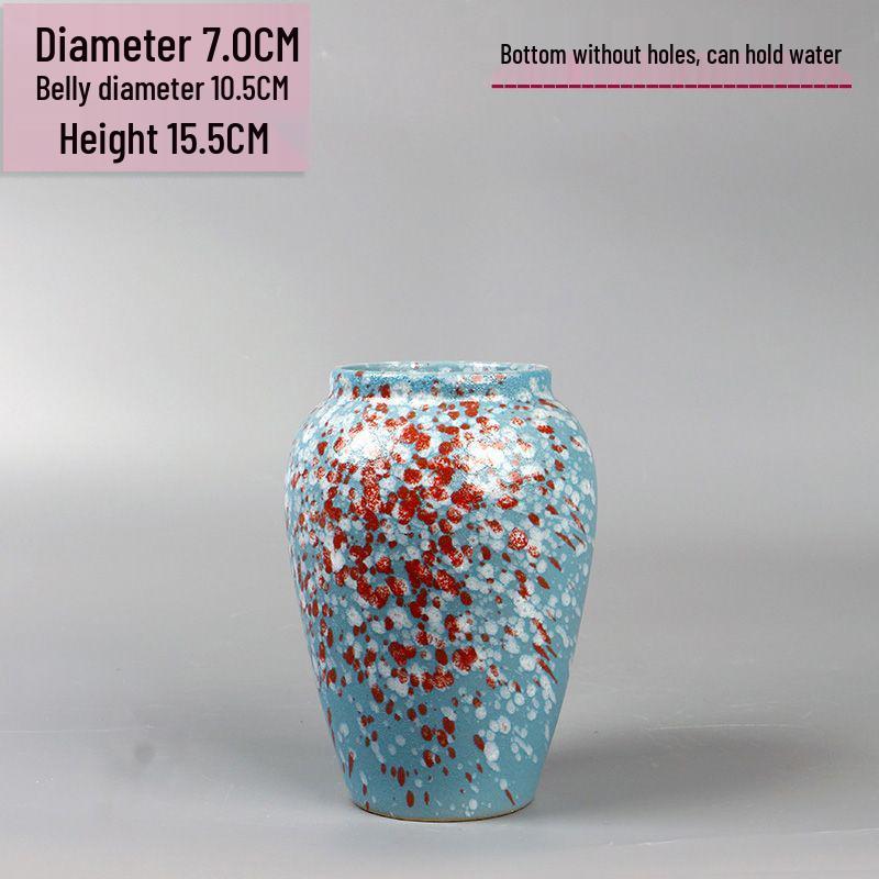 Retro čínská keramická váza: Dekorativní váza na květiny nebo pro hydroponii