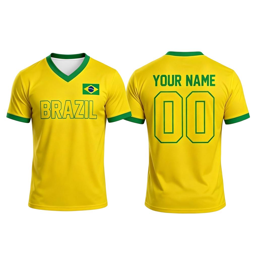 DIY Blank Soccer Top for Custom Design and Personalization