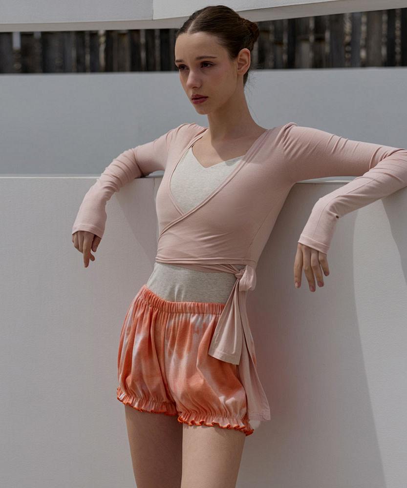 Debiweeo Frill Balloon Shorts Devi-B0093-Orange