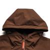 Fila Original Fashion Retro Casual Versatile Soft Comfortable Two-Piece Down Jacket Women Outerwear Magnolia-Brown F11W549913FBN