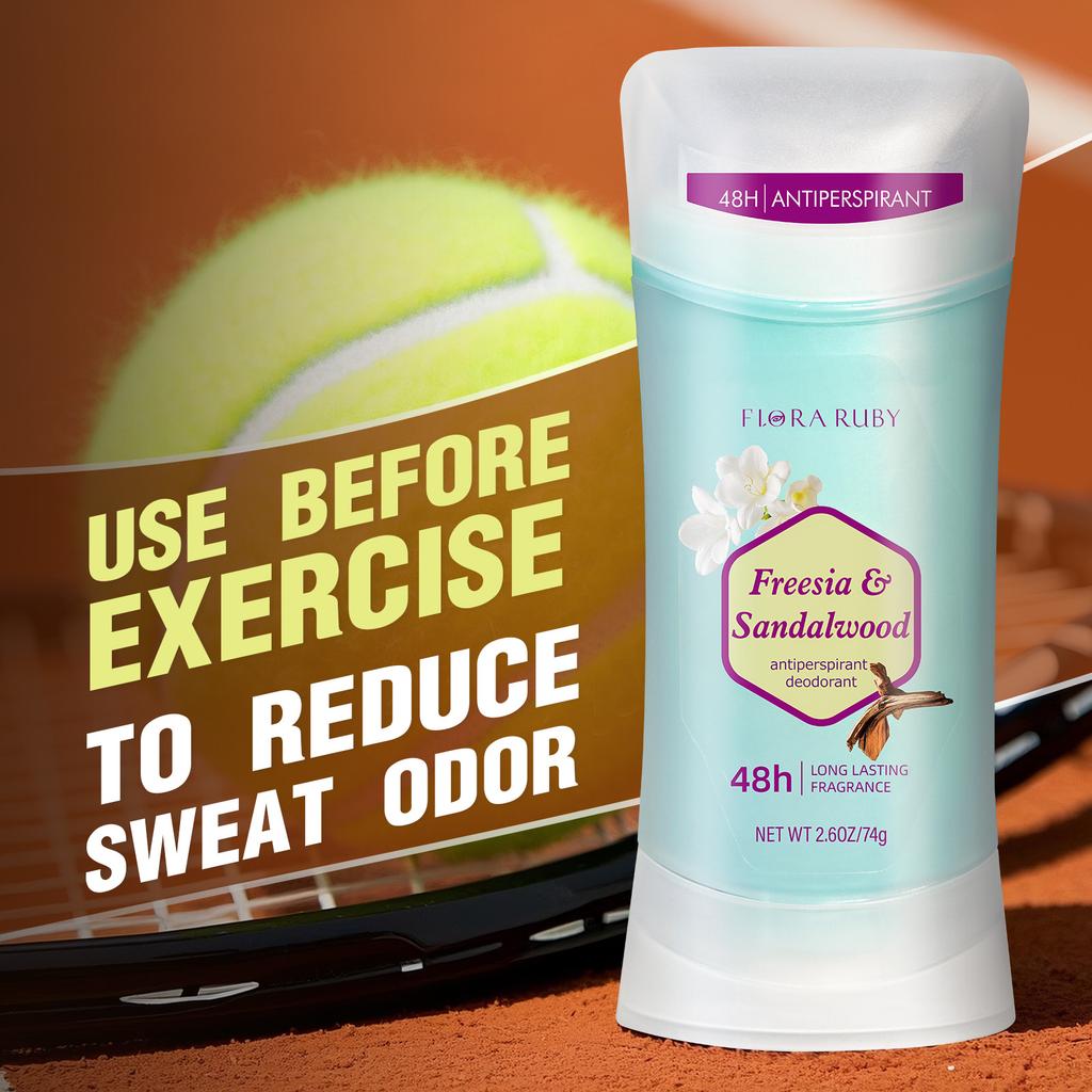 48H Antiperspirant Deodorant Stick, Long Lasting Odor Control Sweat Defense, Fresh Underarm Scent