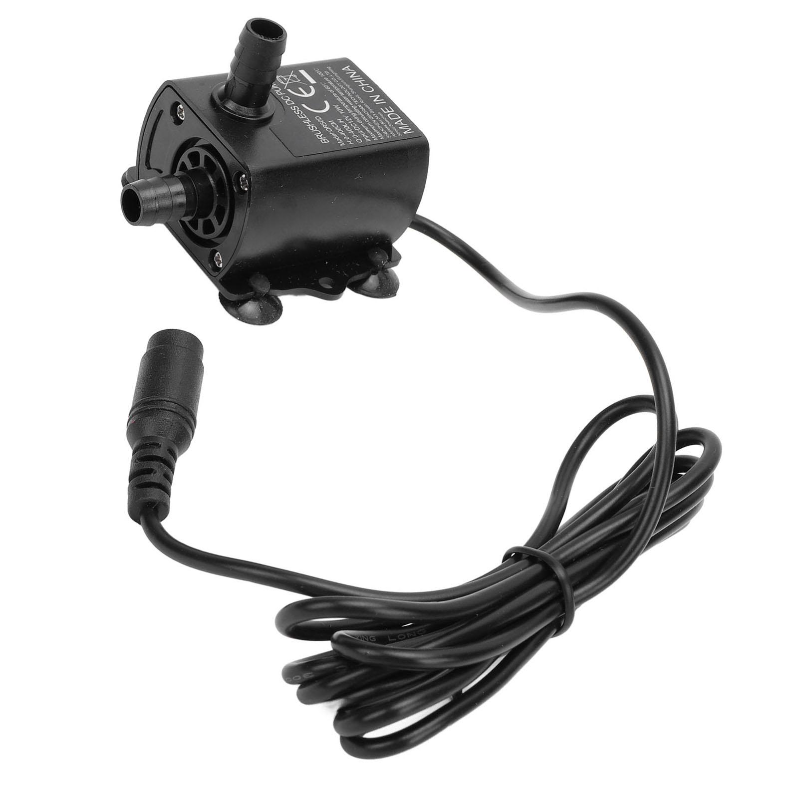 Borstelloze  ,   Dompelpomp, Klein     12V 10W 0-400LCelsiush met   Bediening,  , IP68 Waterdicht voor Aqu