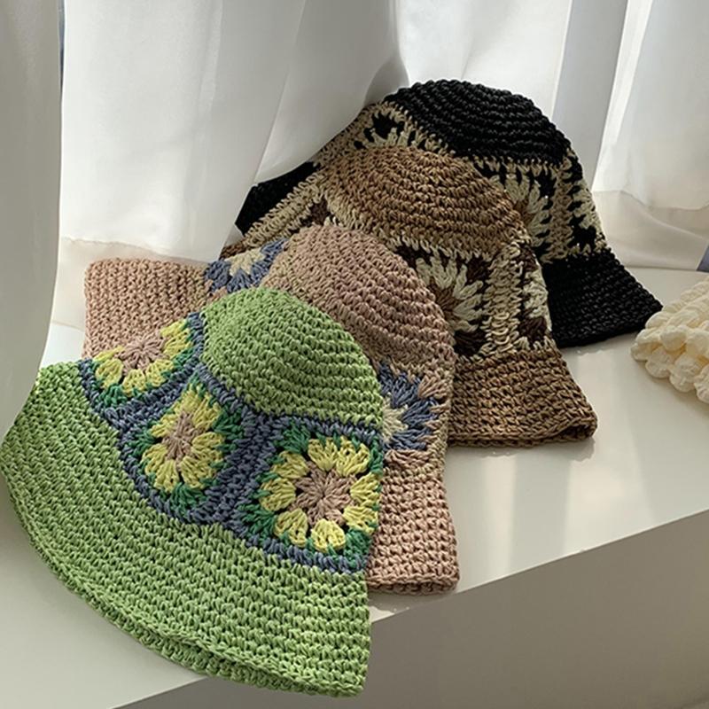 Summer Women Hats Wide Brim Sunscreen Fisherman Hat Supplies Lovely Bucket Hat