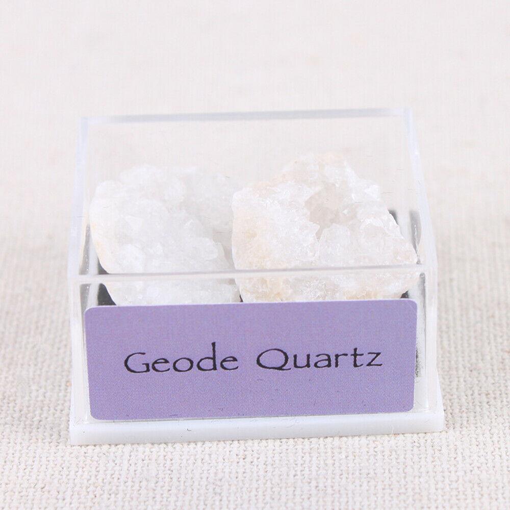 9box Mixed Natural Rough Stones Raw Rose Quartz Crystal Mineral Rocks Collection