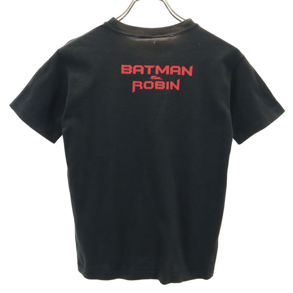 Warner Bros 90s BATMAN Old USA Made Print Short sleeve T-shirt S Kid's Used