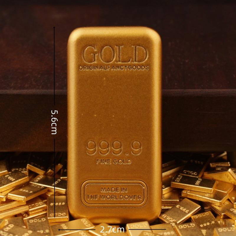 Mini Gold Bar Photo Frame with Treasure Pot Accessories