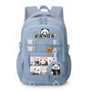 Panda Huahua 2025 New Cute Children's Schoolbag Cross-border Large-capacity Primary and Secondary School Students Lightweight Spine Protection