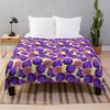 Fruit pattern flannel blanket cartoon print decorative blanket cover blanket