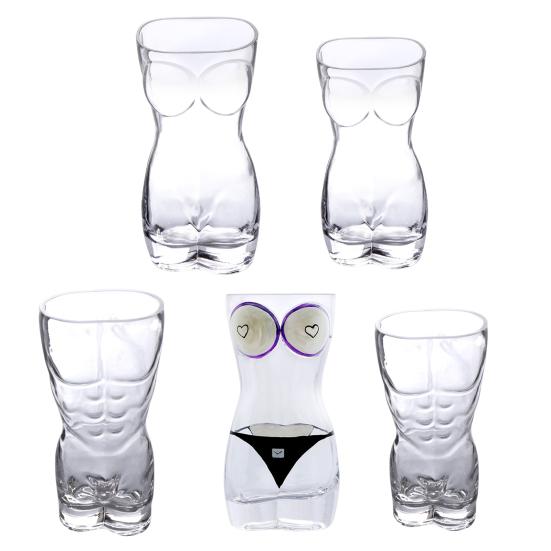 Human Body Wine Glass  Nude Wine Glass for Parties