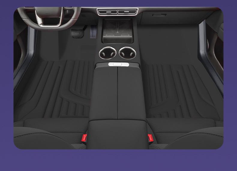 Ideal L6 Model Floor Mats - Waterproof, Dustproof, Double Layer, for Five-Seater Cars