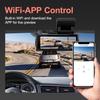 3.16inch Car wifi ADAS DVR Dash Cam 2cameras 2K Auto night vision front rear Ultra Record wide angle