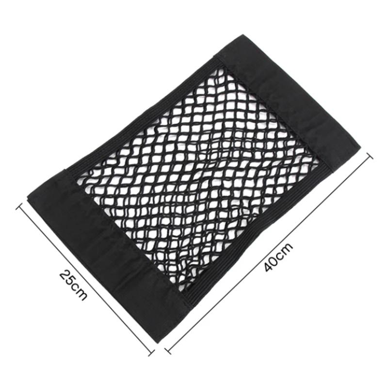 

Car Back Rear Trunk Seat Elastic String Net Magic Sticker Storage Box Organizer In the Trunk Auto Accesorios Interior Car Gadget