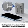 Vertical Drones Battery Charging Hub Space Saving Design Intelligent Management for Neo2 Battery 2Slot Chargers forTravel