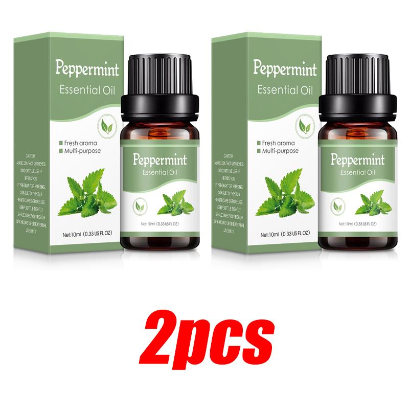 1/2Pcs 10ml Air Freshener Car Perfume Refill Essential Oils for Aroma Diffuser Fragrance Humidifier Essential Oil Freshener