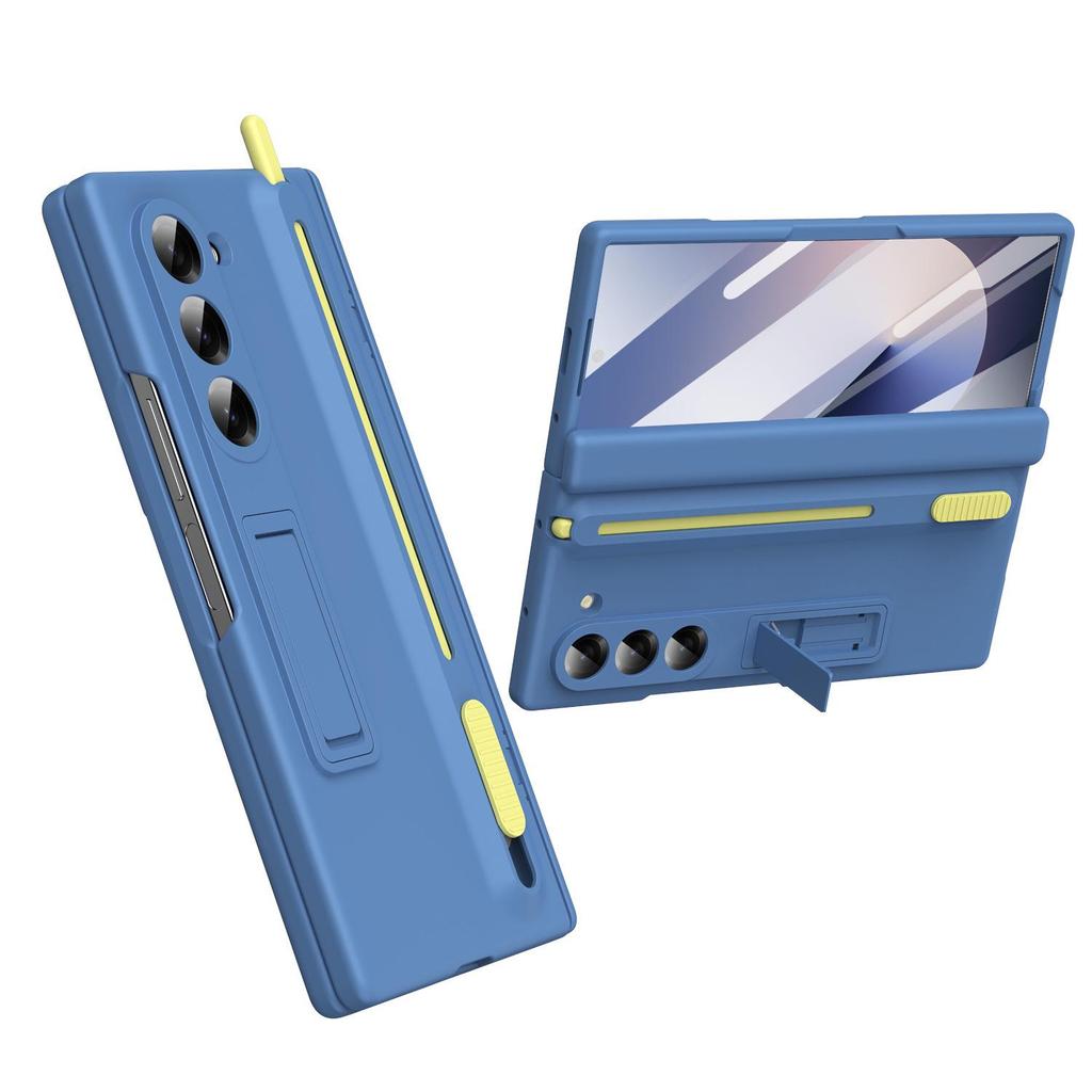 Samsung Z Fold7/6 Protective Case with Push-Pull Pen Slot and Holder