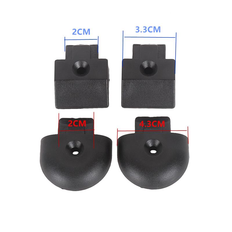 Airline Rail Plug Anchor Track end Plastic Finish For The Rail Anti-collision Round / Square Motorcycle Traile Accessories