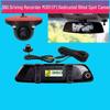 1080P Rearview Camera: 360° Driving Recorder with Blind Spot Streaming, HD Night Vision, and Reversing Image