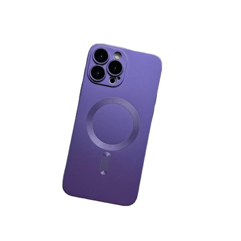 MagSafe-Compatible iPhone 15 Protective Case for 14 Pro Max with Lens Film