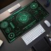 Computer Keyboard Mouse Pad Large Computer Office Game Table Mat Rubber AntiSlip Stitched Edge Keyboard Mats 90x40 Xl Desk Pad