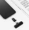 Wireless Lavalier Microphone with Intelligent Noise Reduction for Live Streaming, Vlogging, and Video Recording