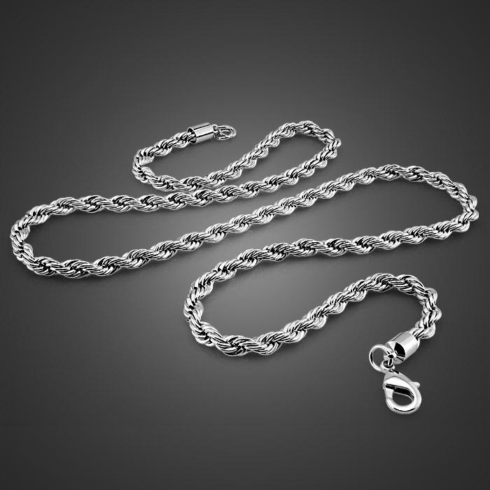 

Мужское уличное хип-хоп плетеное длинное ожерелье, модная мужская бижутерия