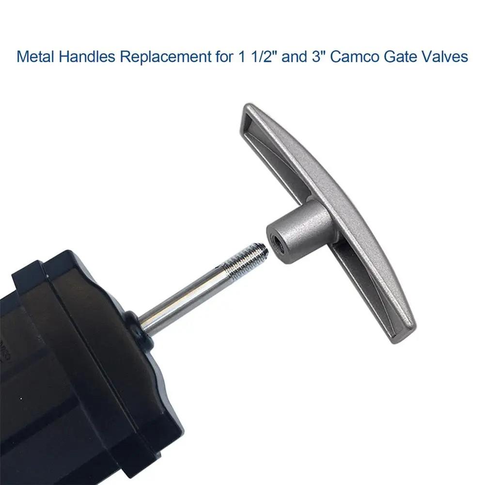 

1pc Waste Valve Handle Anti-corrosion Auto Car Metal