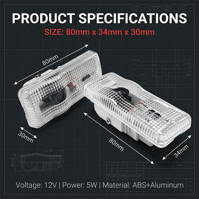 2pcs HD Led Welcome Light Car Door Projector Lamps Car Accessories for Citroen C4 C3 C5 C1 DS3 DS5 DS4 Berlingo Jumper ZX Xsara 2 Spacetourer Numero 9
