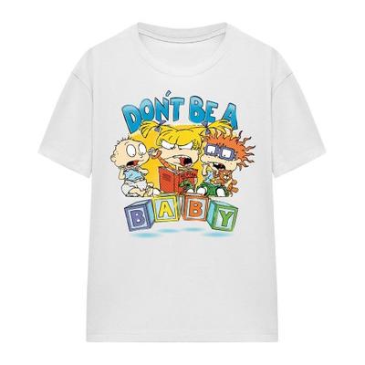 Rugrats Unisex Adult DonÂ´t Be A Baby Blocks T-Shirt