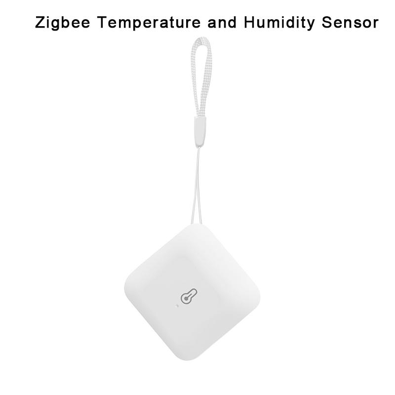 Wireless Smart Sensor Portable Tiny Temperature Humidity Monitor Compatible With Home Assistant