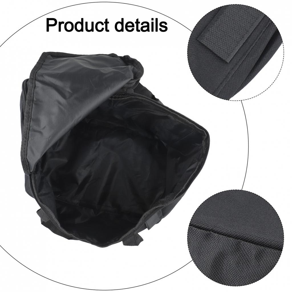 Oxford Cloth Bike Basket Inner Bag Suitable for Baskets Larger Than 31x22x20cm