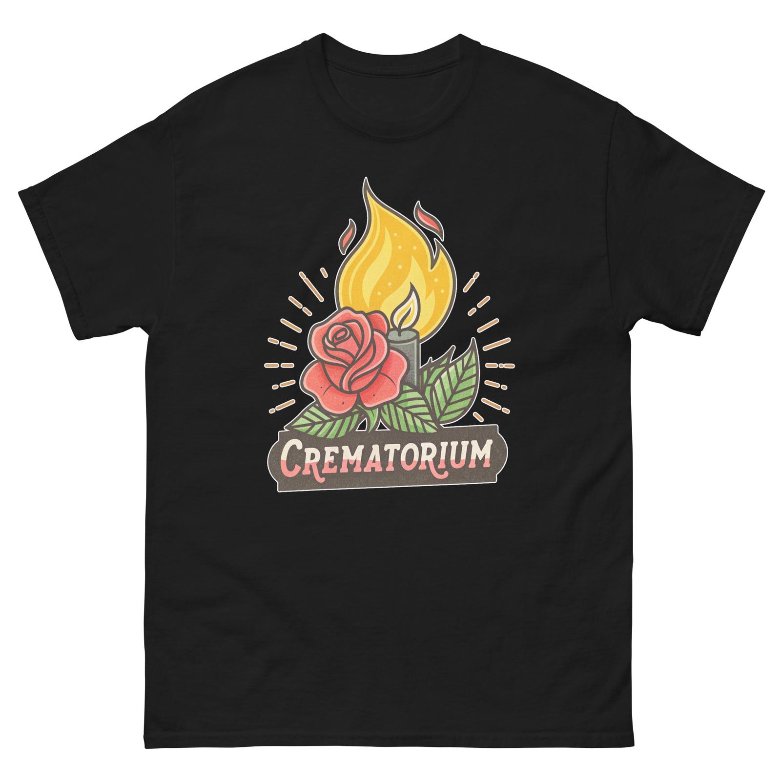 Crematorium Everyday Location Building Place T-Shirt XL