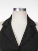 Women Halter Backless Cropped Vest Tops Button Down Dressy Waistcoat Lapel Collar Casual Jackets