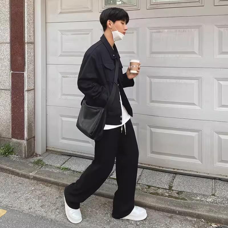 Japanische Retro-Jacke Arbeitsjacke Herren Lockerer Koreanischer Stil Trendig Lässig Allround-Frühlings- und Herbstbekleidung