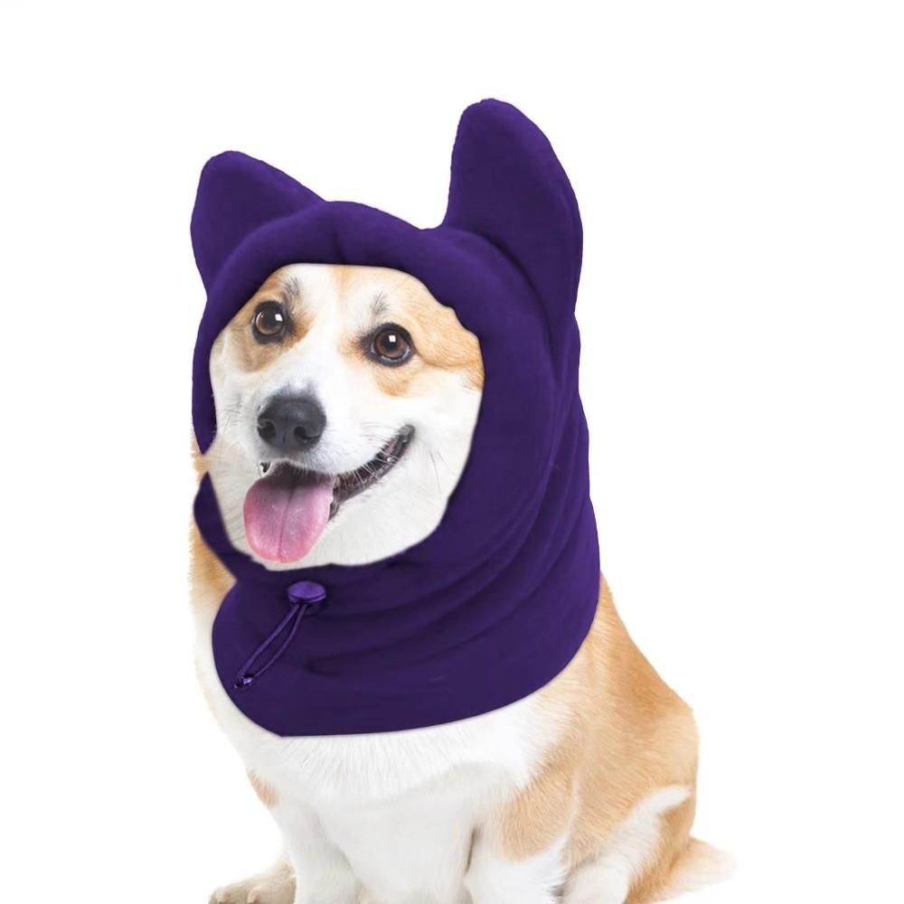 Soft Dog Ears Hoodie Caps Adjustable Dog Warm Caps Pets Supplies Dog Headgear French Dogs