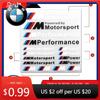BALPJ1 Interior Mouldings New Hots E60 E60 E93 E60 Hot Car For BMW 1PCS Car M Performance Power Motorstport sticker For bmw M Sticker X