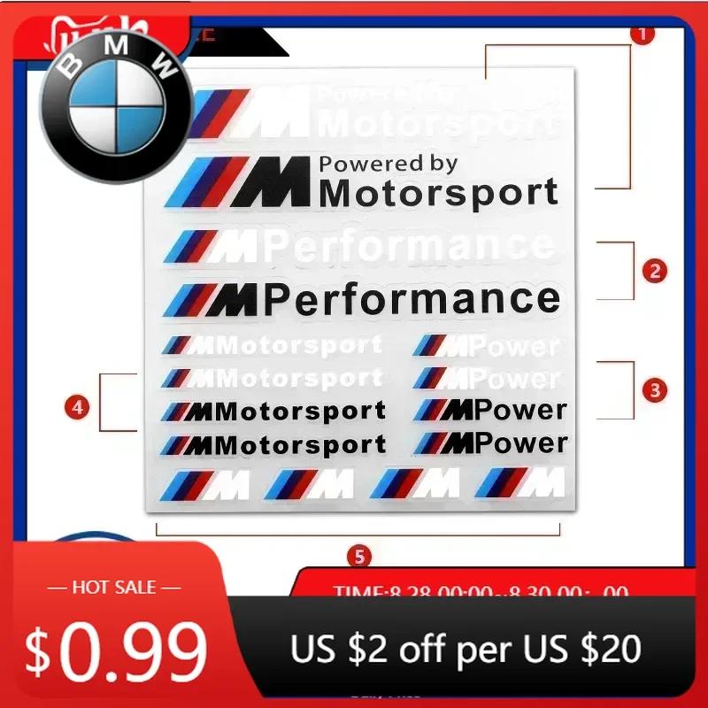 BALPJ1 Interior Mouldings New Hots E60 E60 E93 E60 Hot Car For BMW 1PCS Car M Performance Power Motorstport sticker For bmw M Sticker X