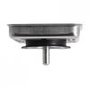 Drainer Kitchen Sink Strainer Stainless Steel Garbage Blocks Square