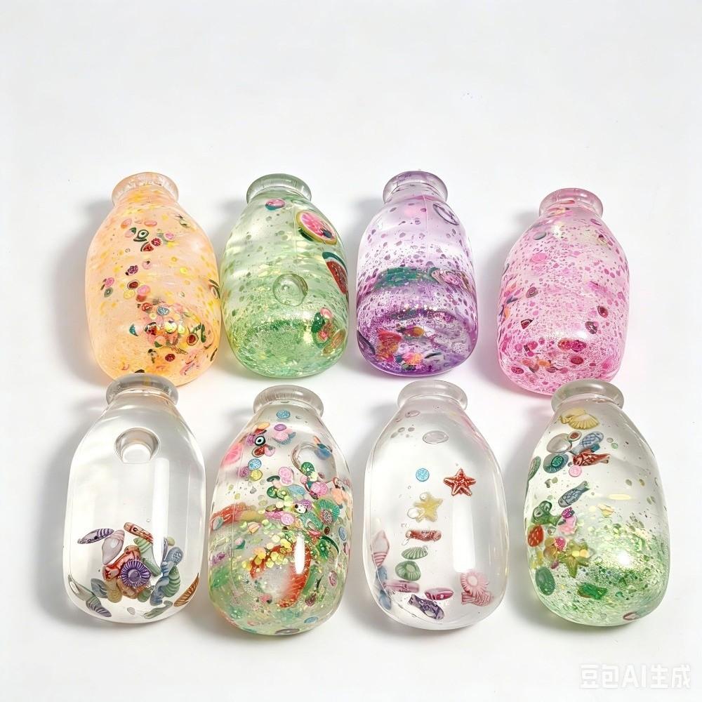 Maltose Fruit Bottle Squishy Toy Soft Slow Rebound Toy  for Adults Kids Gift