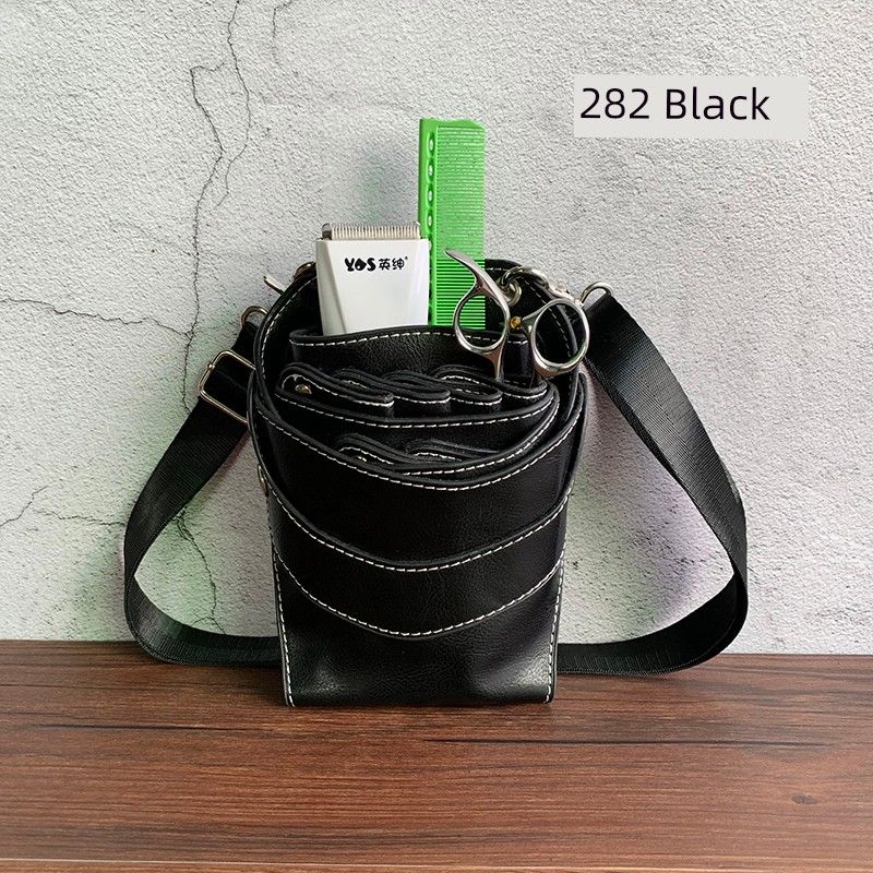 Retro Hairdressing Scissor Kit Dedicated for Hair Stylist Waist Bag Hairdressing Tool Kit New Arrival Pet Beauty Scissor Kit Shoulder Bag